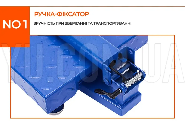 Ваги електронні торгові 150кг FOLD 30x40см 6В із залізною головою DOMOTEC ACS-150KG